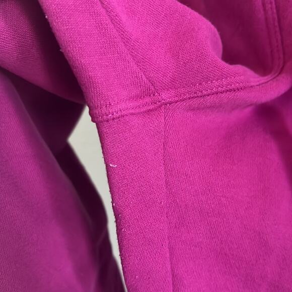 Calvin Klein Performance Hot Pink Spell Out Leg in Black Sweat Pants Lounge M - Picture 9 of 9